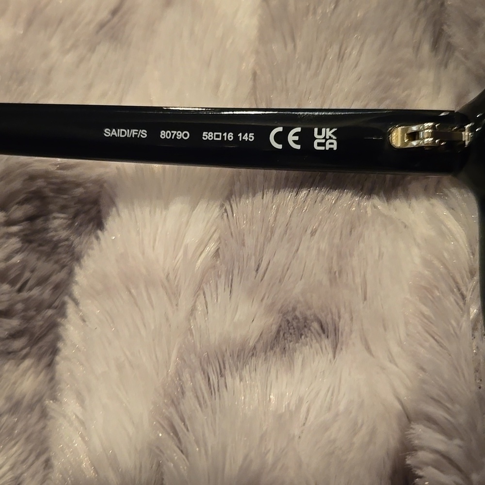 Kate Spade Black Sandi Sunglasses Brand New In Case - Picture 7 of 13